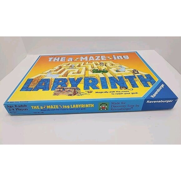 The Amazing Labyrinth 1988 Ravensburger Board Game A Maze Ing 100% COMPLETE - Picture 2 of 8